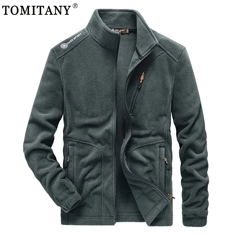 Chaqueta táctica militar hombre parka lana cálida invierno resistente