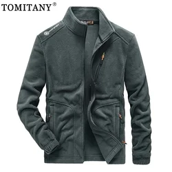 Chaqueta táctica militar hombre parka lana cálida invierno resistente