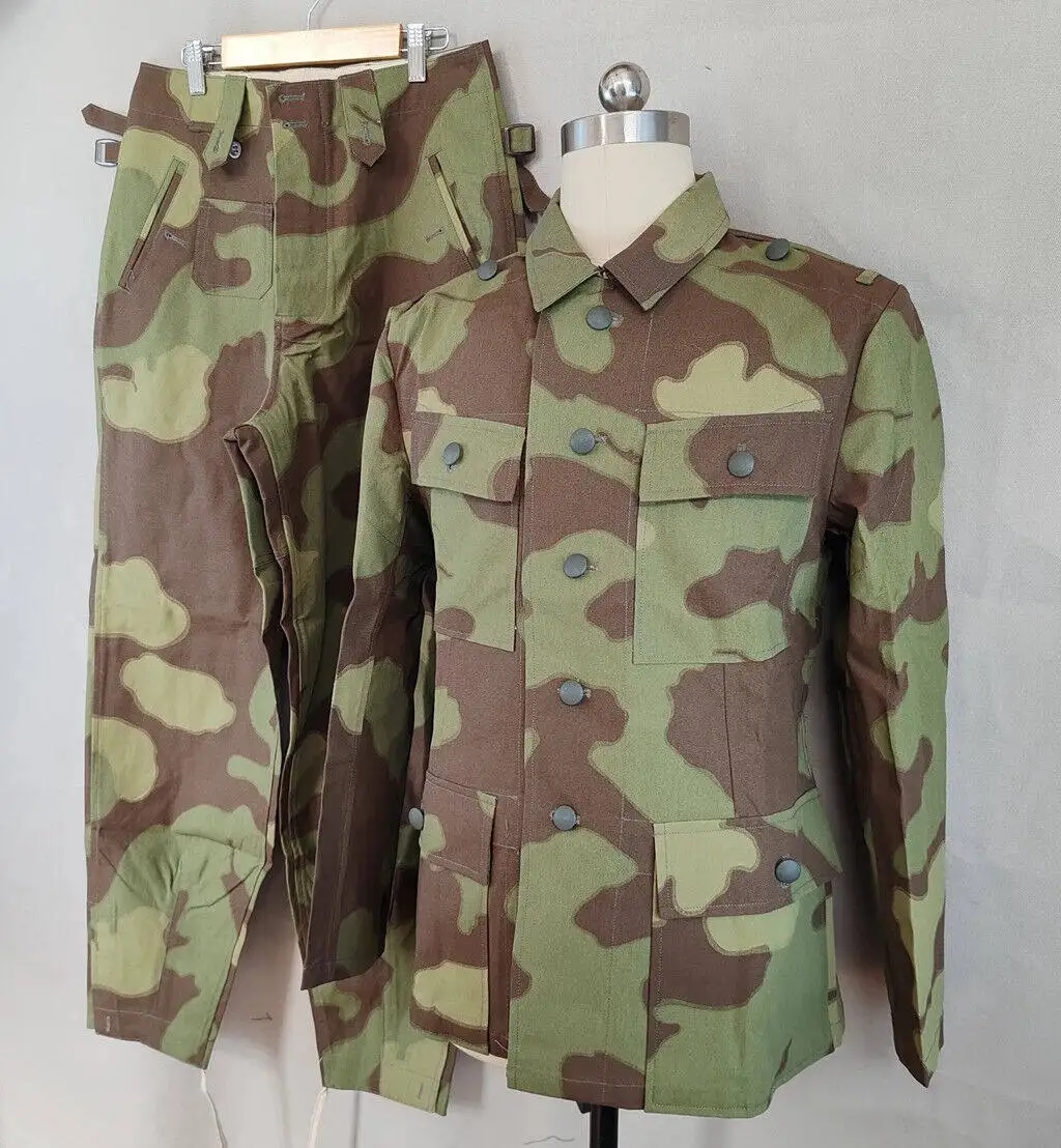 Uniforme militar M43 camuflaje italiano de campo chaqueta y pantalón - imagen 4
