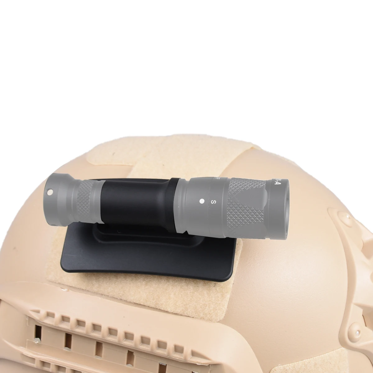 Soporte de linterna táctica para casco M300, de aluminio - imagen 4