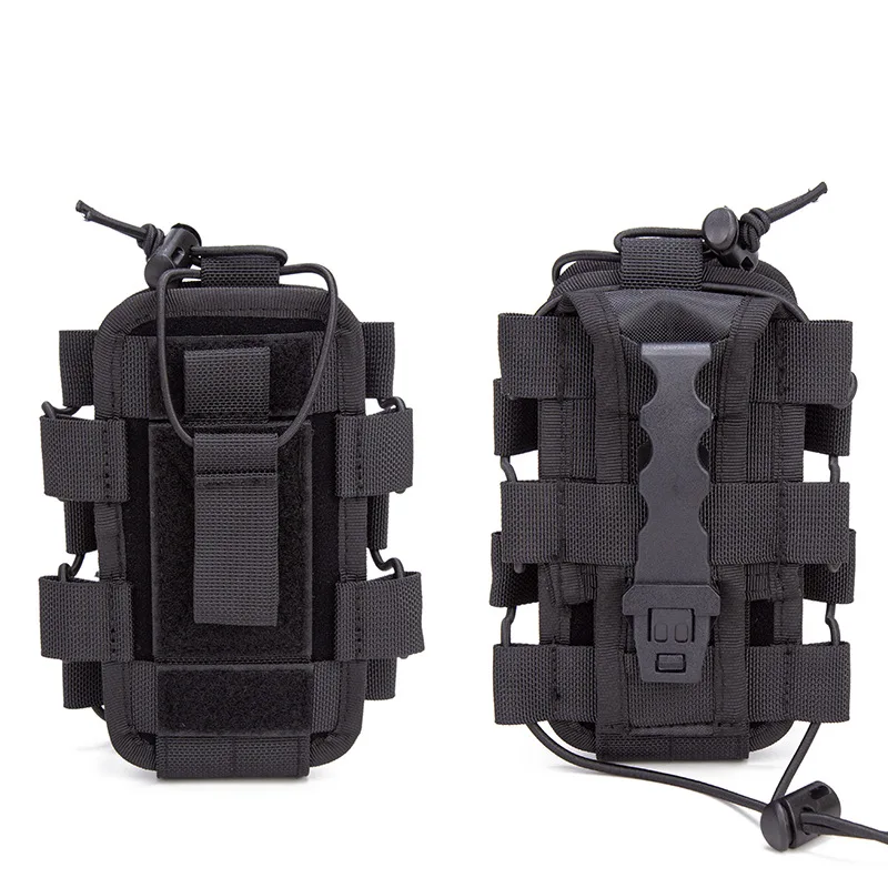 Bolsa táctica MOLLE para cantimplora y accesorios de campo