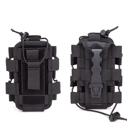 Bolsa táctica MOLLE para cantimplora y accesorios de campo