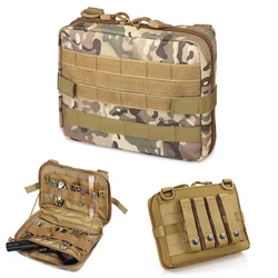 Bolsa táctica MOLLE EDC cinturón botiquín con funda torniquete