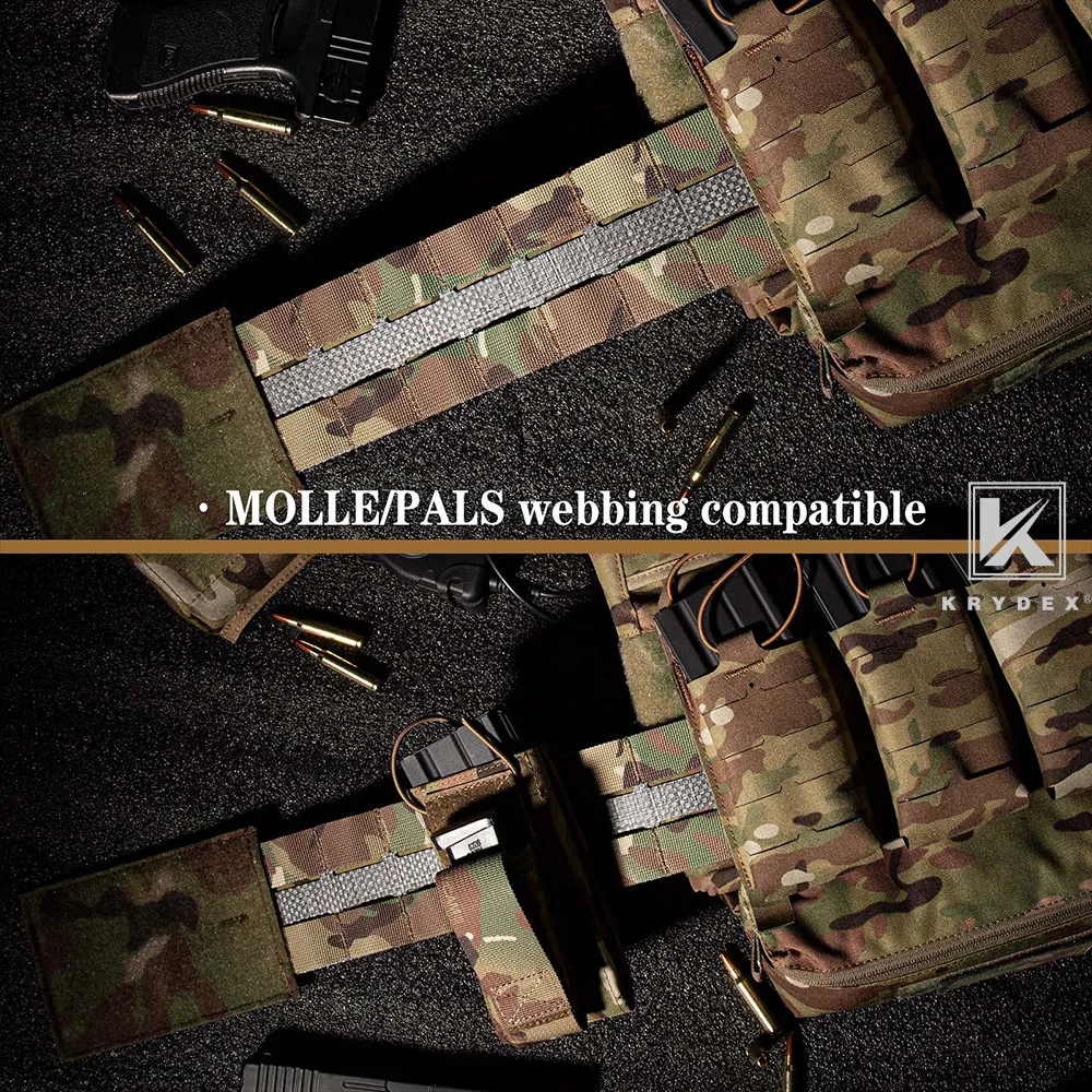 KRYDEX FCPC V5 cummerbund táctico Tegris rígido MOLLE corte láser - imagen 5