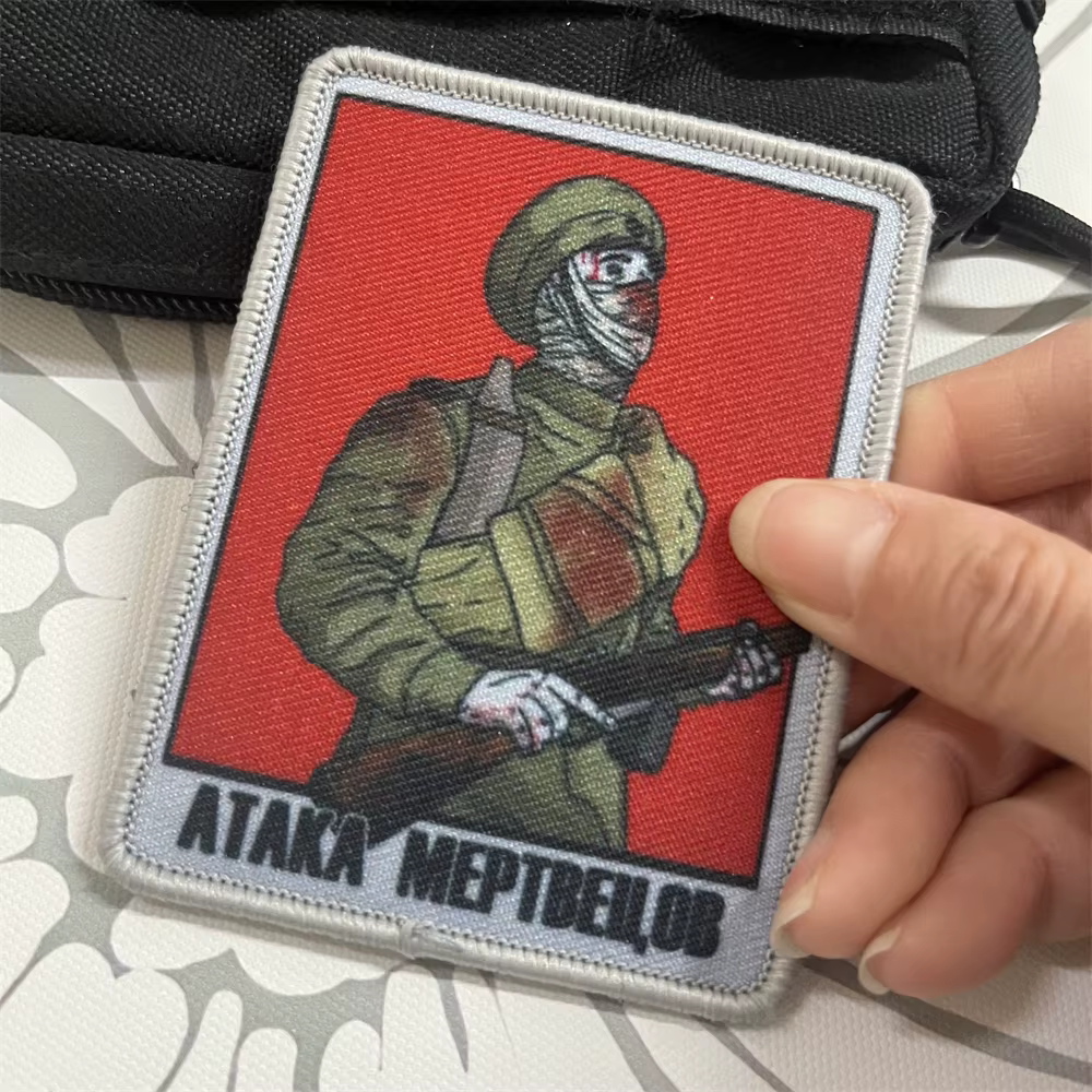 Attack of The Dead Morale Parche táctico con Velcro para ropa y mochila - imagen 2