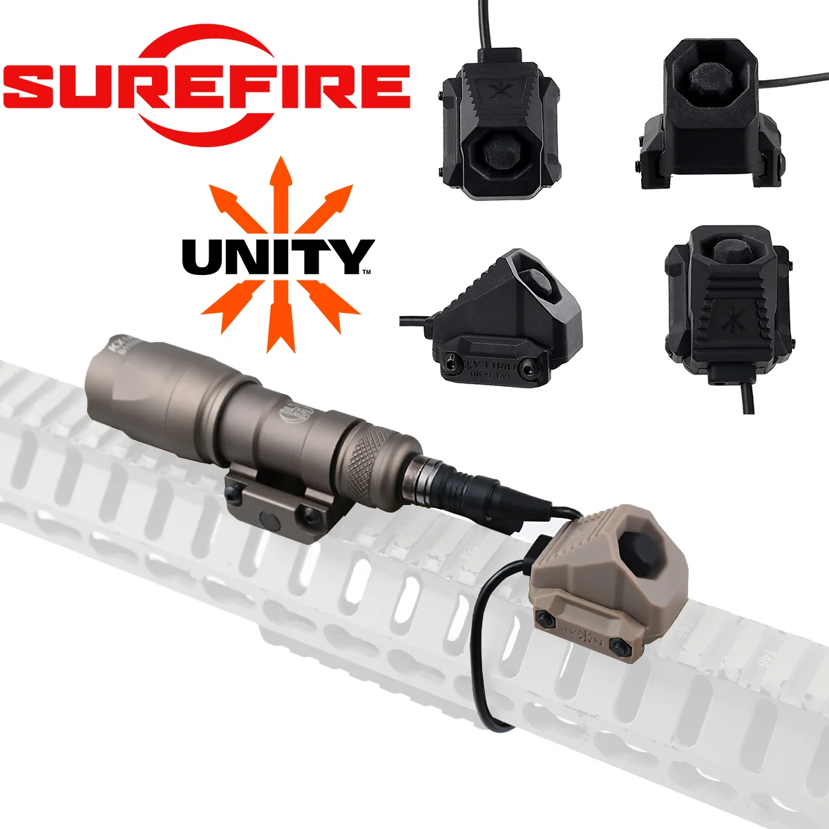 SureFire M300/M600 linterna táctica con interruptor remoto Unity Axon - imagen 4