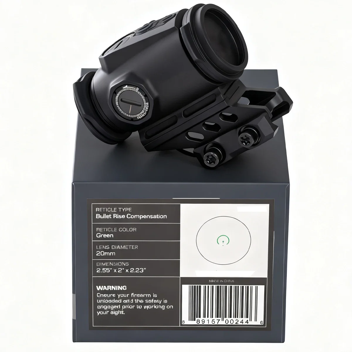 Caza 1x20 Prism BRC/6 MOA – Visor prismático rojo/verde