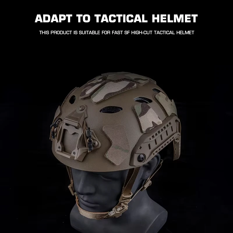 Parche gancho fastener casco táctico FAST – Kit 11 uds - imagen 3