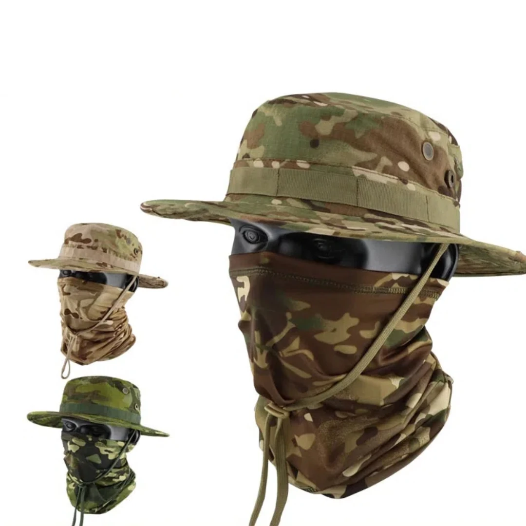 Gorra Camuflada Multifunción Transpirable para Pesca - imagen 4