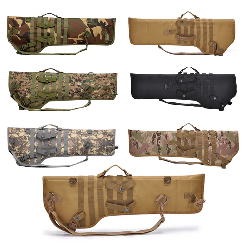 Funda táctica para rifle y escopeta con soporte MOLLE hombro - imagen 3