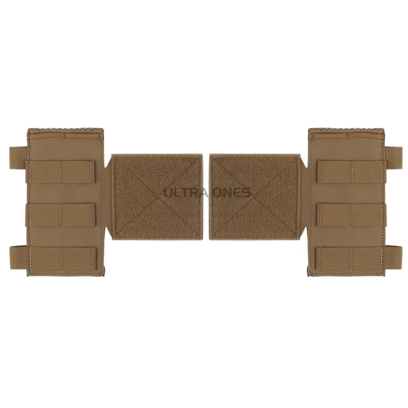 Bolsa lateral táctica MOLLE para portaplacas, radio y cargadores - imagen 2