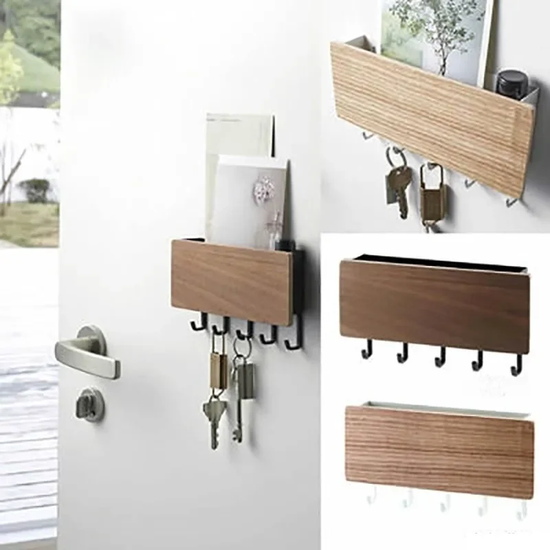 Perchero de pared táctico sin taladrar para llaves y equipamiento - imagen 4
