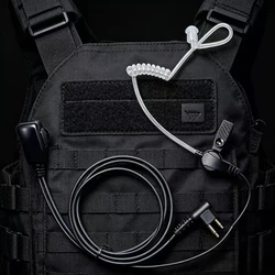 Auriculares de radio con tubo acústico para walkie-talkie profesional