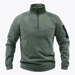 Chaqueta softshell táctica impermeable con forro térmico hombre
