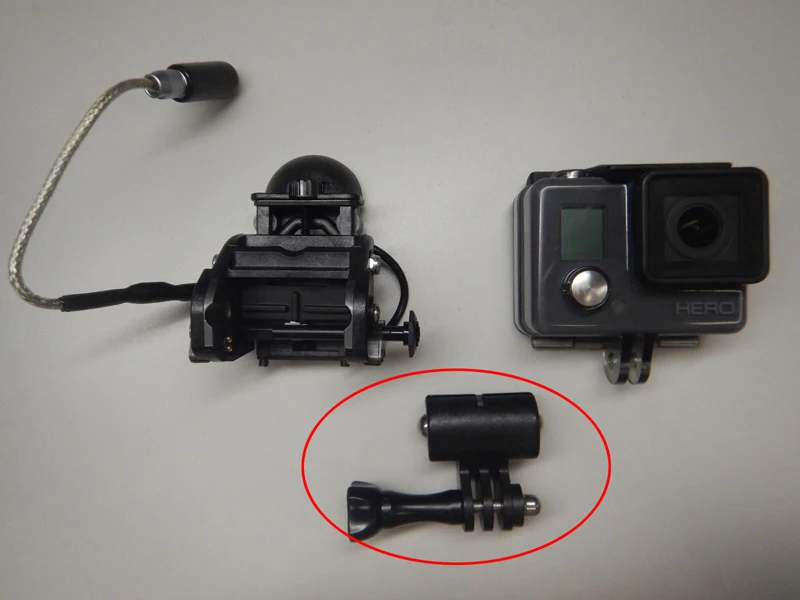 Soporte de montaje NVG AVS para casco táctico ANVIS9, cámara - imagen 2