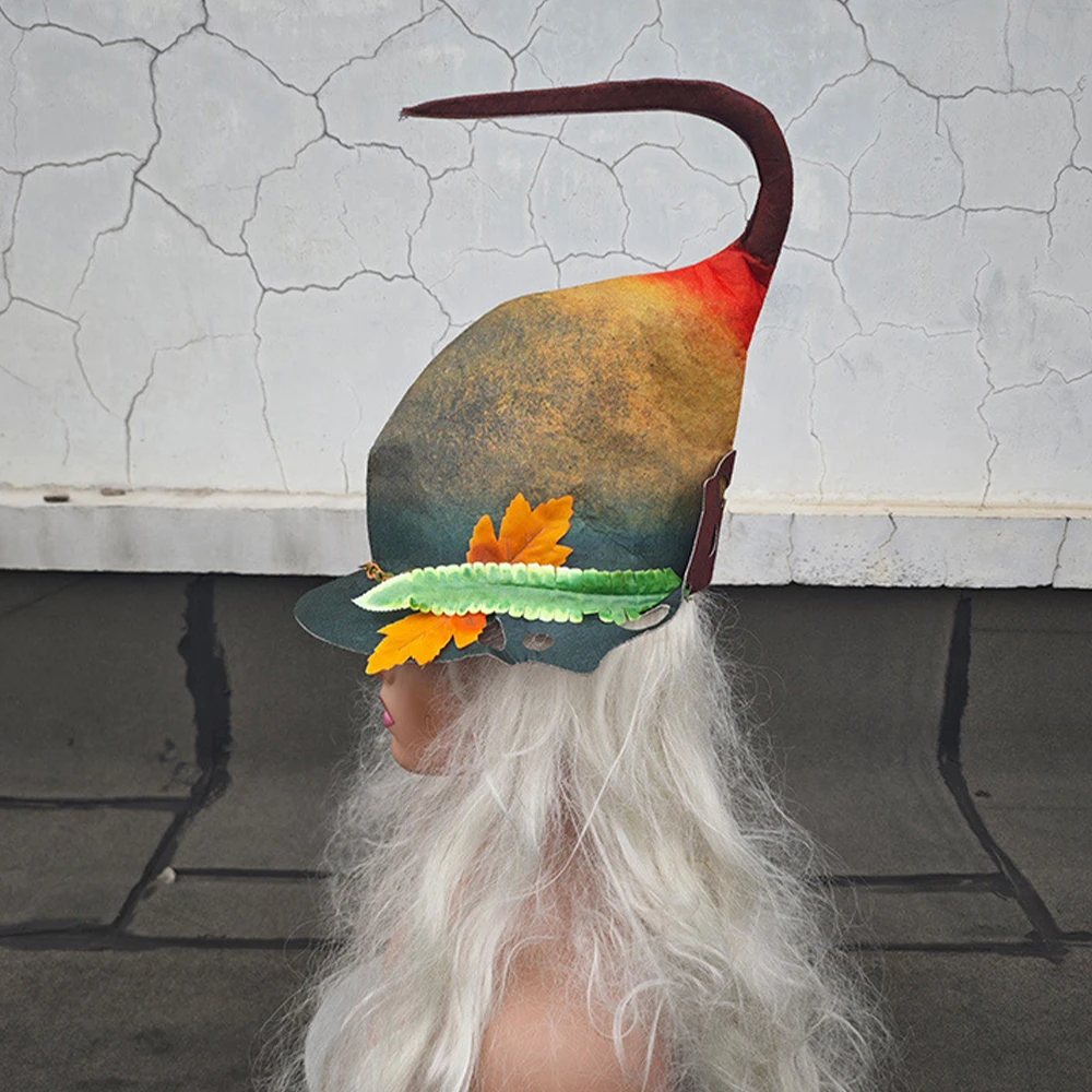 Sombrero táctico de cosplay con punta mágica – Halloween - imagen 5