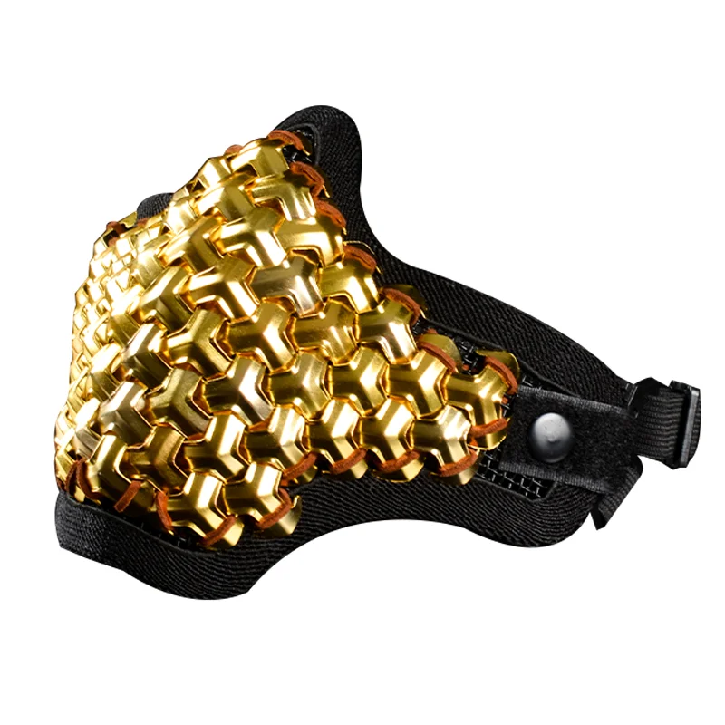 Boquilla para máscara samurái – Accesorio cosplay armadura japonesa - imagen 2
