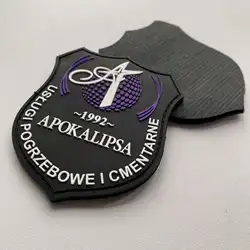 Etiquetas termoadhesivas de ropa personalizadas PVC silicona 3D
