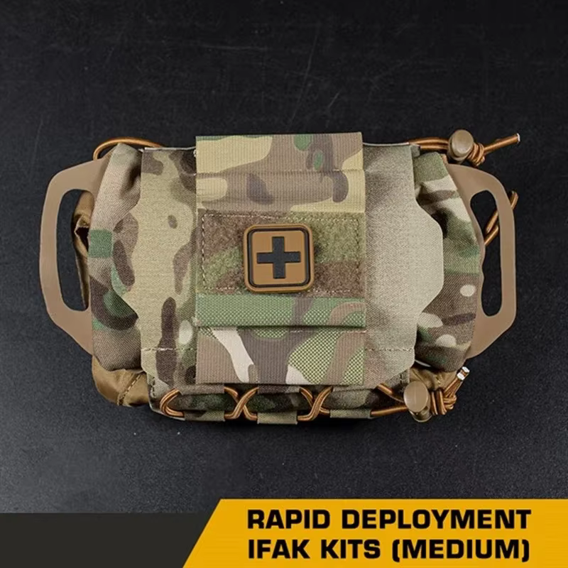 Bolsa IFAK MOLLE táctica de cintura para primeros auxilios - imagen 2
