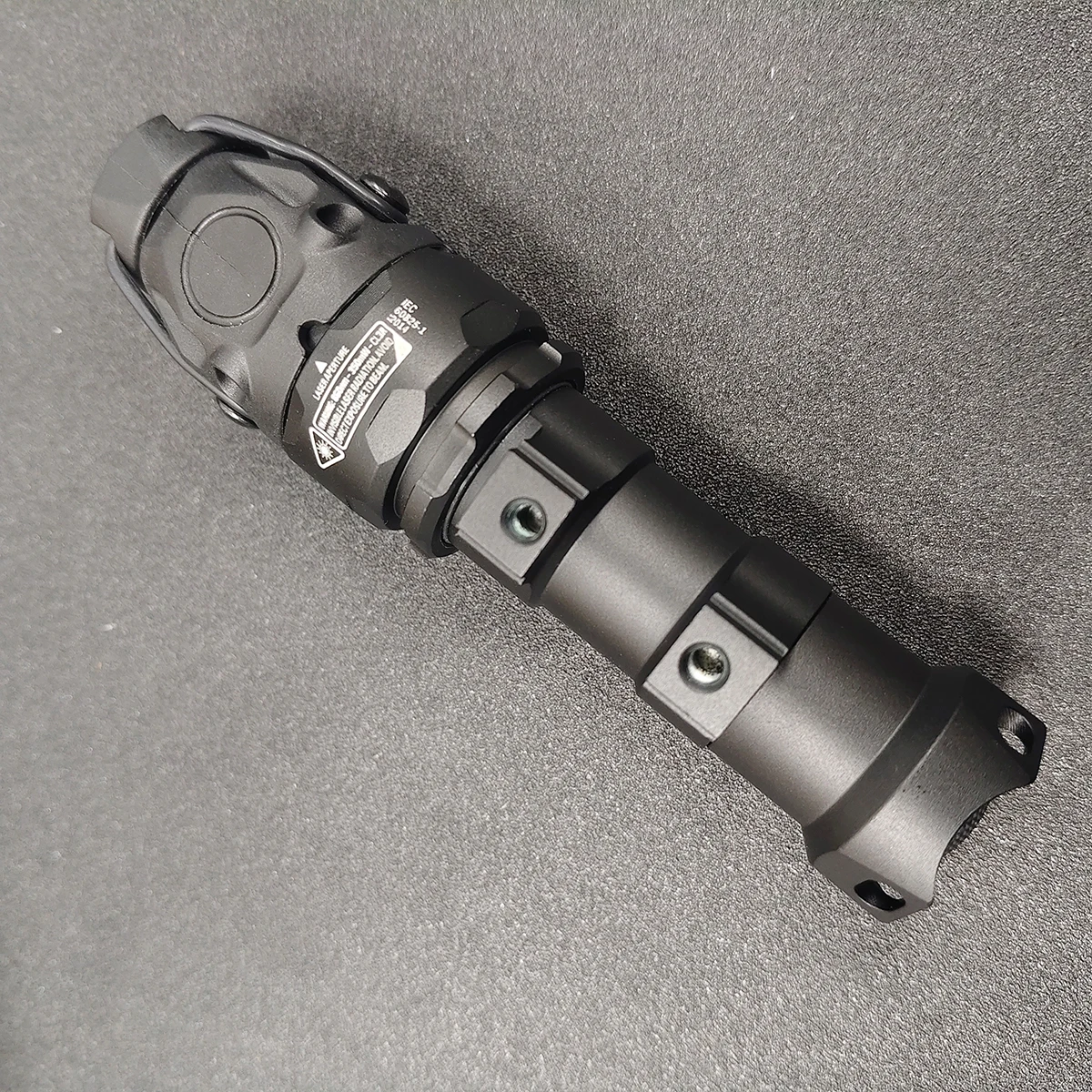 Linterna táctica IR LED K1 de aluminio CNC con carril - imagen 4