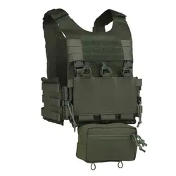 OTB LV119 portaplacas táctico marítimo con bolsa triple Mag y vientre