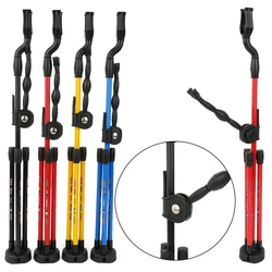 Soporte arco recurvo plegable con varillas de fibra de vidrio
