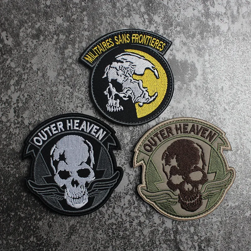 Brazalete bordado Metal Gear – Insignia táctica para chaqueta o chaleco - imagen 5