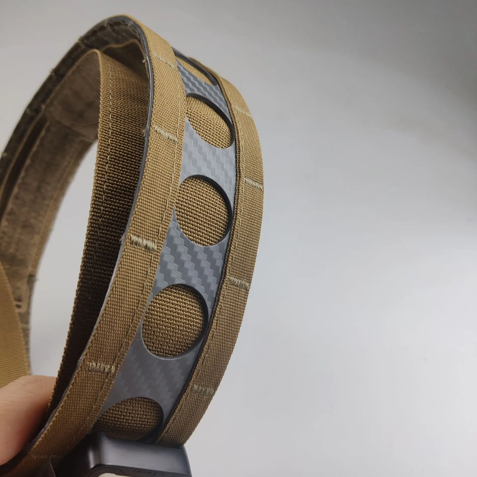 FERRO cinturón táctico MOLLE Airsoft con hebilla metal liberación rápida - imagen 5