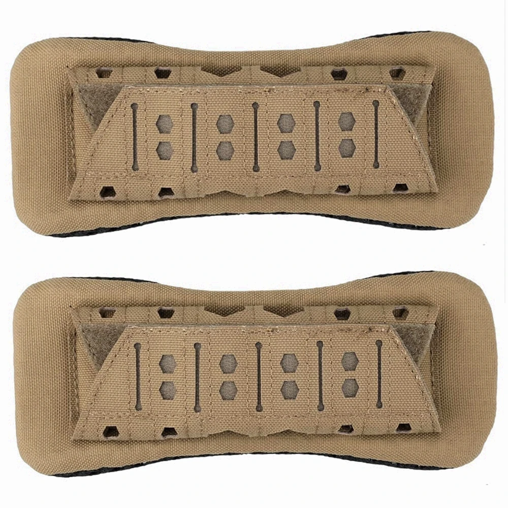 Las almohadillas colocadas sobre una mochila, mostrando su perfil acolchado