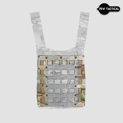 PEW Tactical Panel MOLLE trasero Ferro FCPC V5 con cremallera Coyote