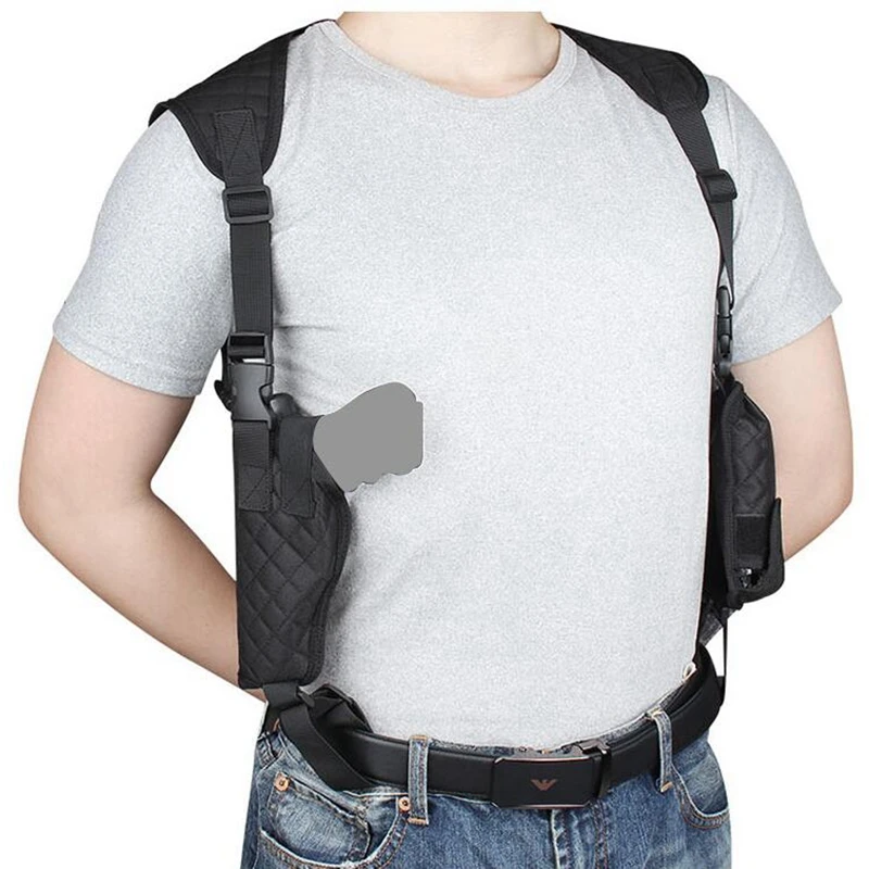 Funda táctica de nailon para axila de porte oculto, caza discreta - imagen 4