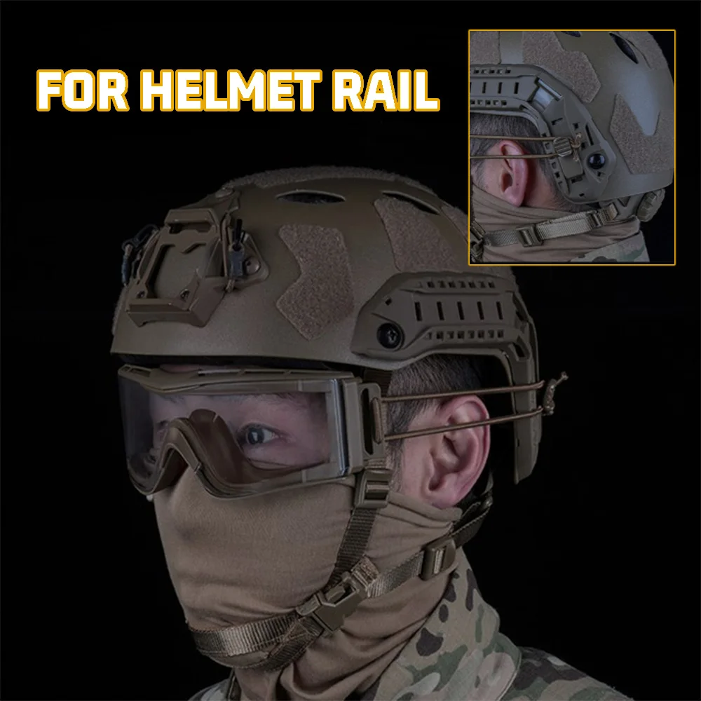 Gafas Airsoft tácticas antivaho y resistentes a impactos - imagen 2