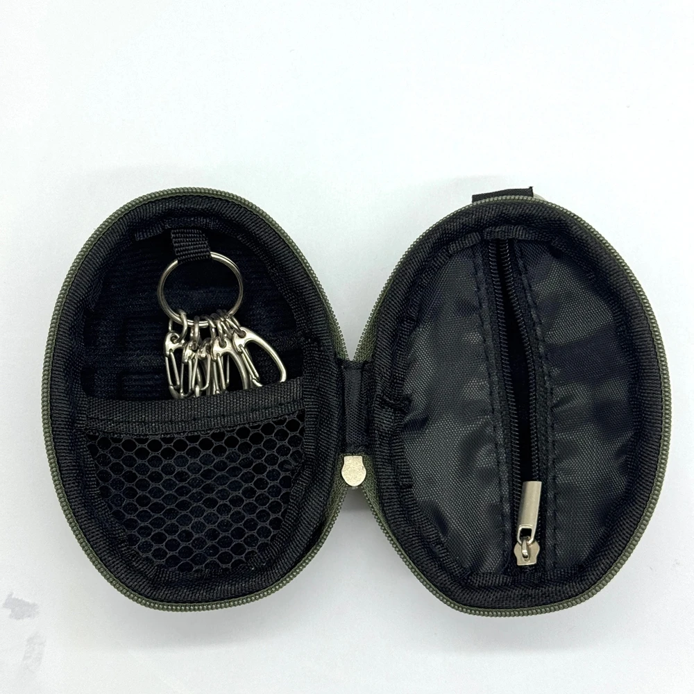 Bolsa EDC táctica tipo granada con llavero para monedas y llaves - imagen 5