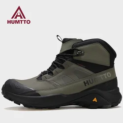 Humtto Botas tácticas de senderismo impermeables transpirables
