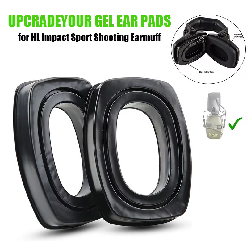 Howard Leight Impact Sport Orejeras tácticas de gel repuesto