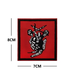DEVGRU Parche Moral Táctico Bordado con Velcro para Mochila