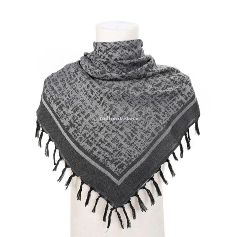 Shemagh táctico desierto algodón – Bufanda militar MOLLE compatible - imagen 3