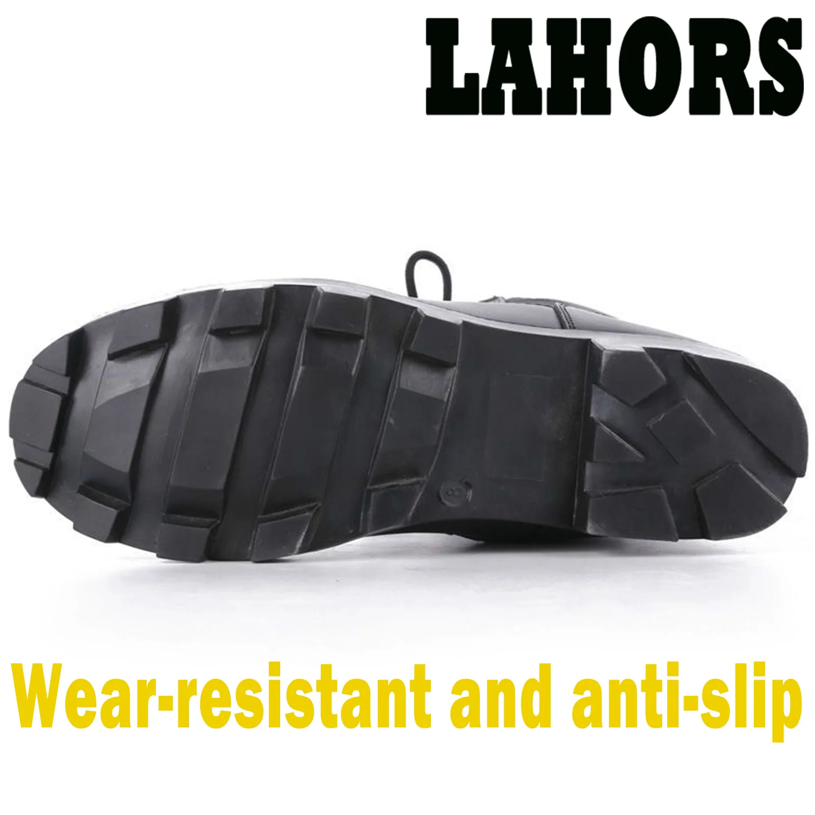 LAHORS Botas tácticas de piel de vaca para hombre desierto aire libre - imagen 5