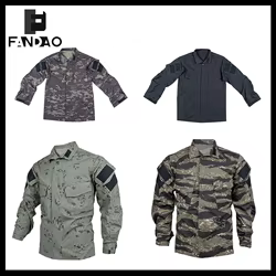 Traje táctico camuflado transpirable manga larga – Airsoft caza