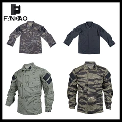 Traje táctico camuflado transpirable manga larga – Airsoft caza