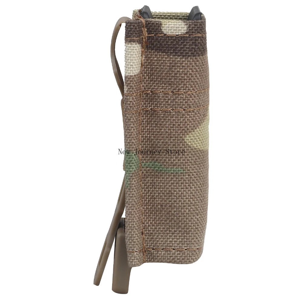 Vista frontal de la funda compacta