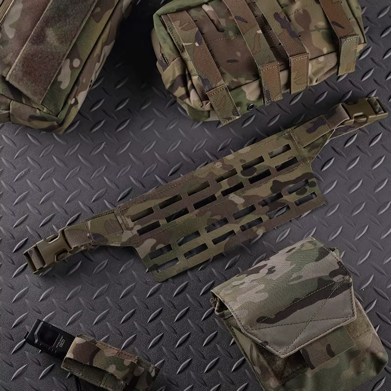 Panel adaptador subcarga SLAP MOLLE ancho con ranuras riñonera táctica - imagen 5