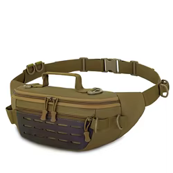 Bolso de cintura impermeable Oxford senderismo hombre gran capacidad