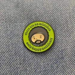 Pin humorístico con frase – Regalo para chaquetas y mochilas