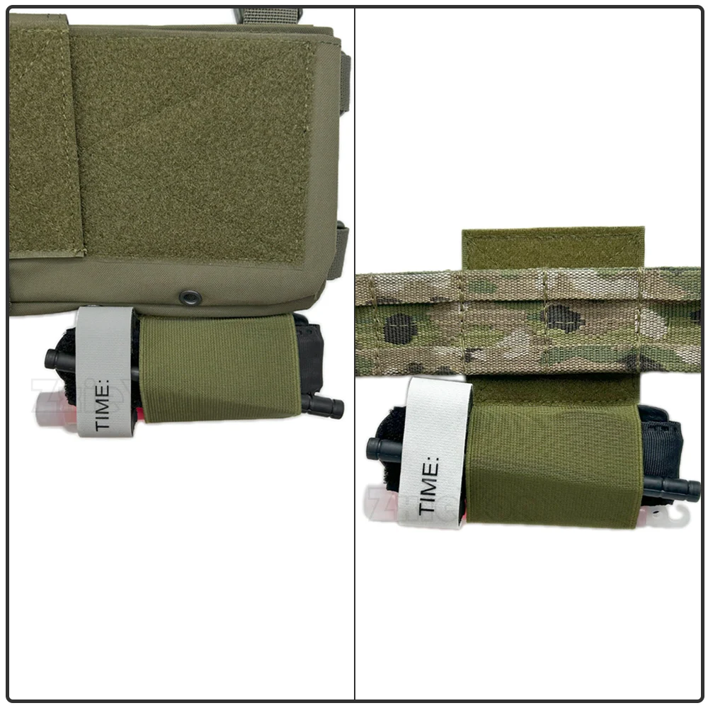 Porta torniquetes elástico MOLLE – Soporte para chaleco táctico - imagen 2