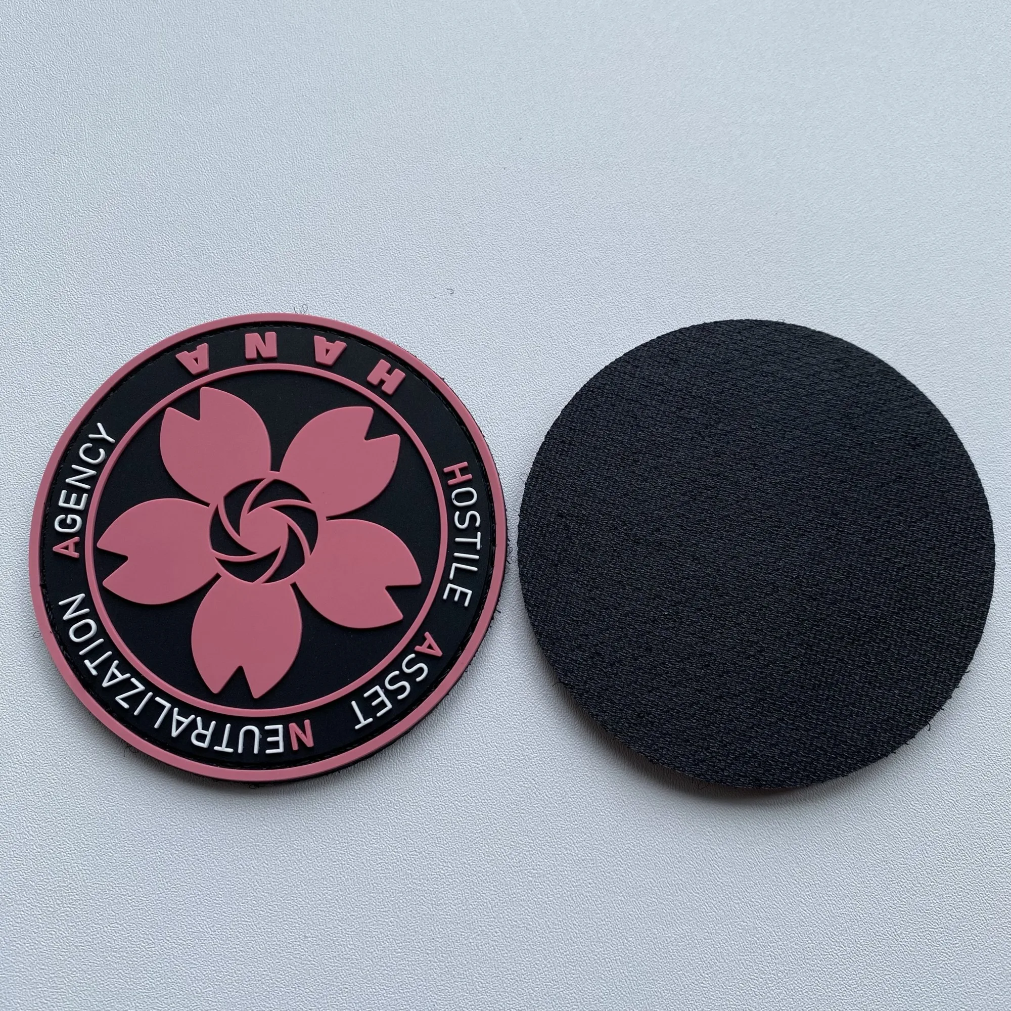 Parche de goma PVC 3D con insignia moral lavable - imagen 5