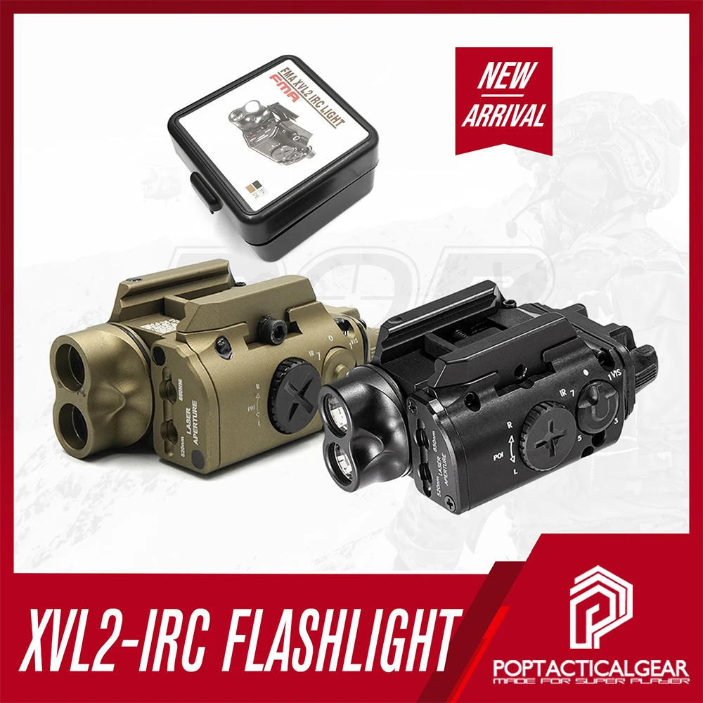 FMA XVL2 IRC Luz Táctica Infrarroja con Láser Rojo para Caza y Defensa