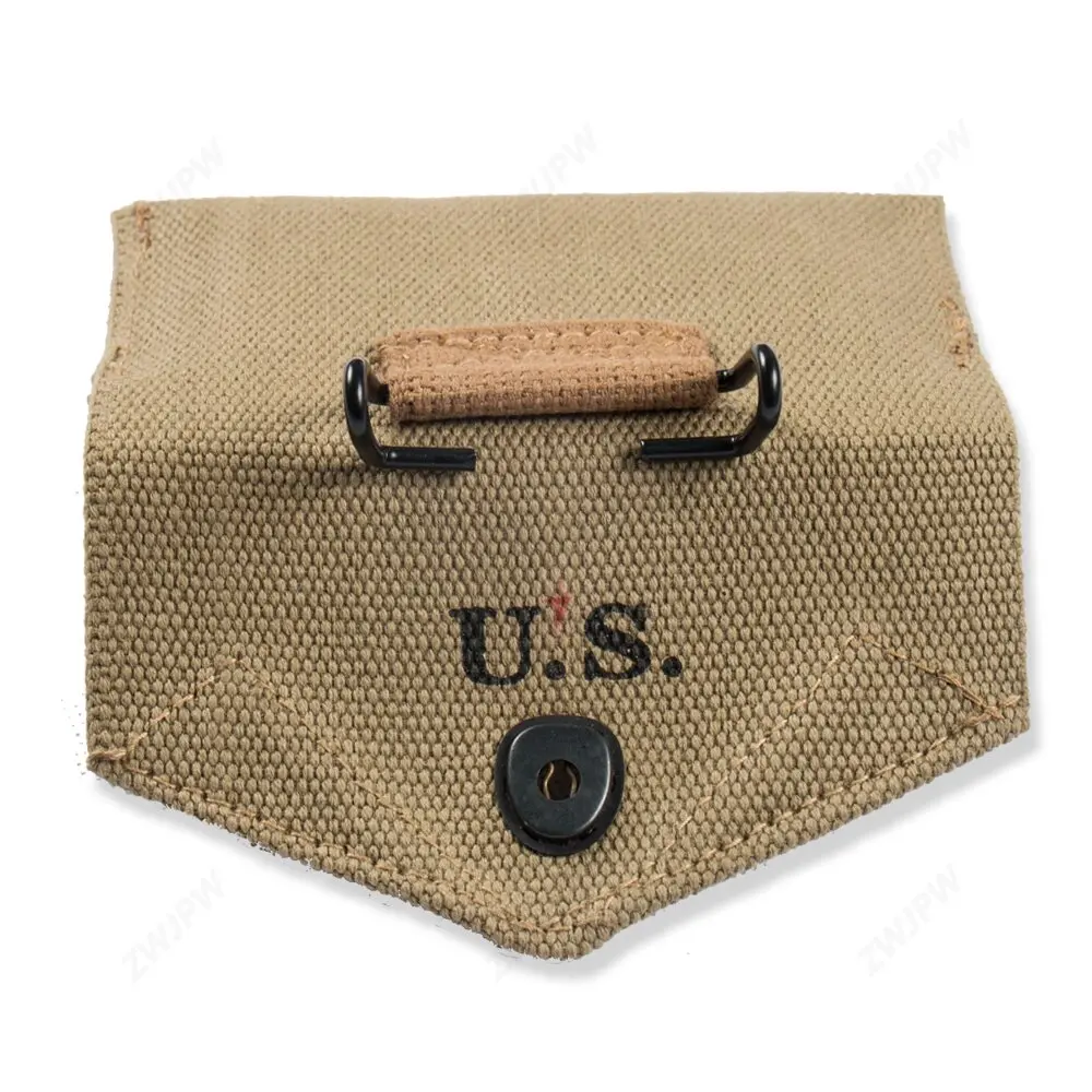 Remake bolsa táctica estilo retro militar para auxilios con ganchos - imagen 3