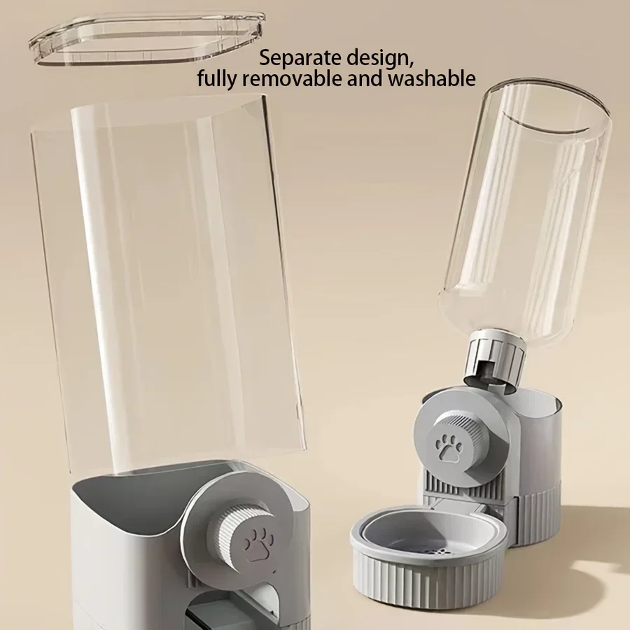 Dispensador para agua y comida
