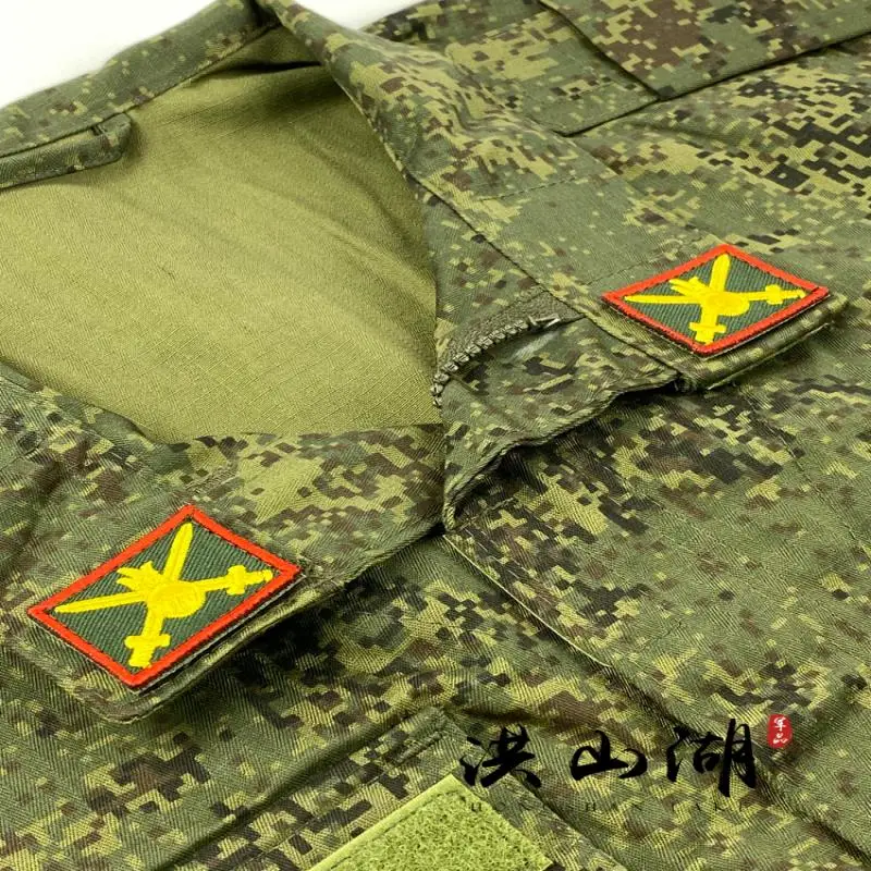 Insignia militar bordada para cuello rusa, flor colorida - imagen 3